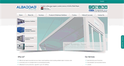 Desktop Screenshot of albaddadprefab.com